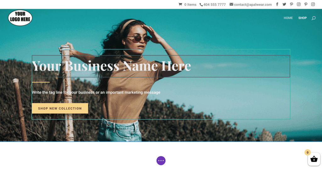 Website Business Name